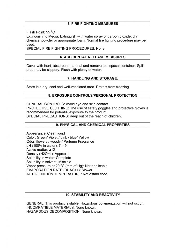 Shoof Glass Cleaner • Yellow IFCGT